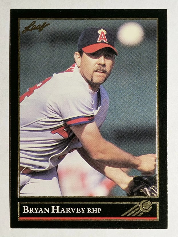 1992 Leaf Black Gold #309 Bryan Harvey