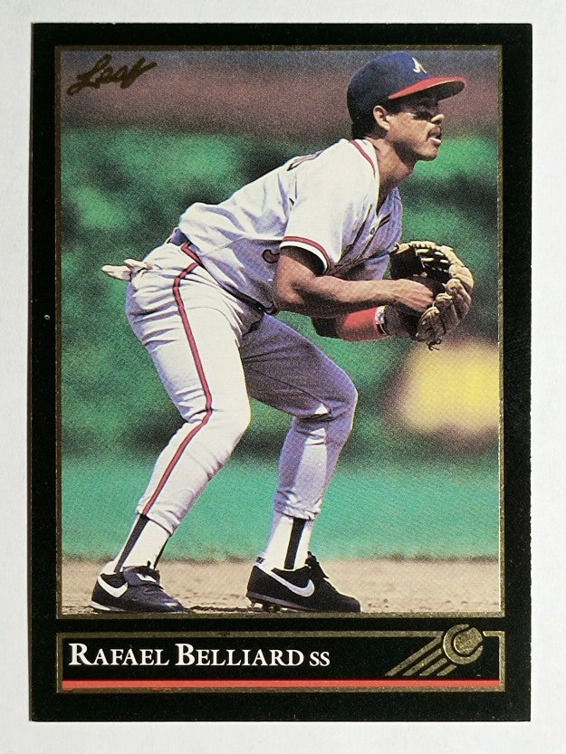 1992 Leaf Black Gold #310 Rafael Belliard