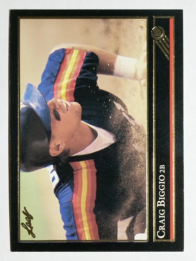 1992 Leaf Black Gold #315 Craig Biggio