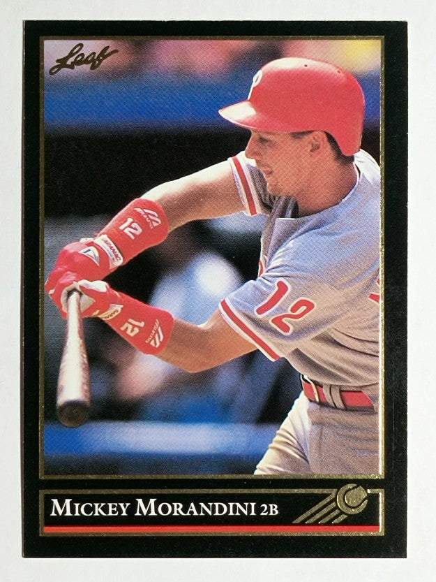 1992 Leaf Black Gold #330 Mickey Morandini