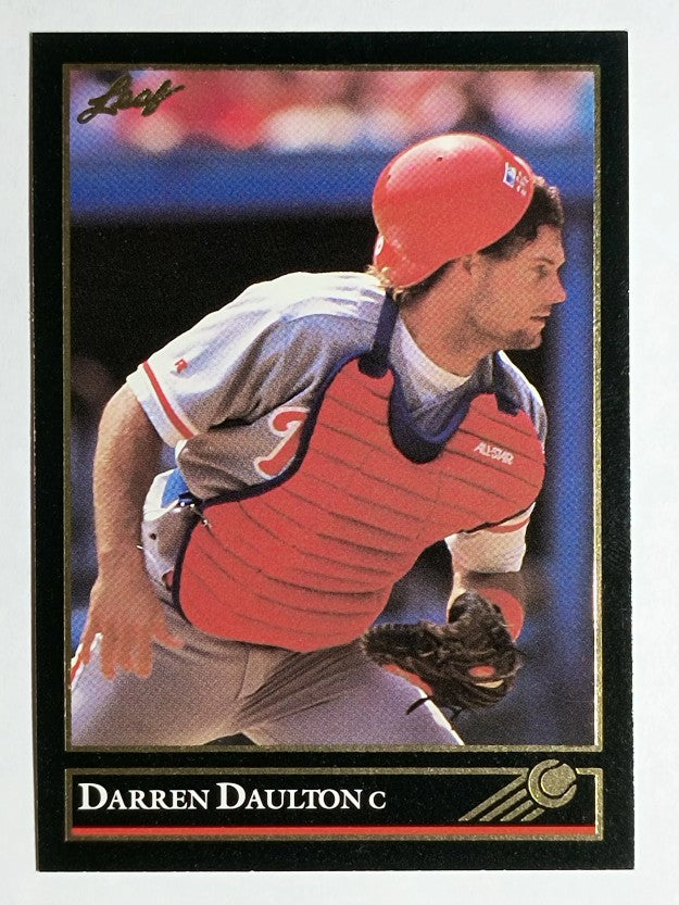 1992 Leaf Black Gold #335 Darren Daulton