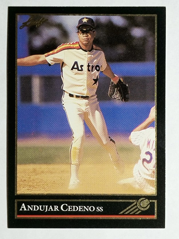 1992 Leaf Black Gold #341 Andujar Cedeno