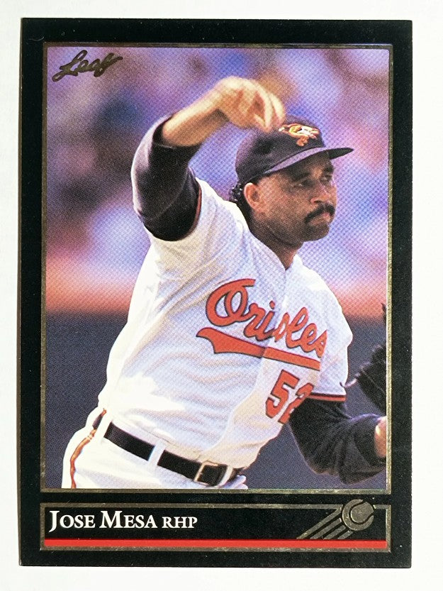 1992 Leaf Black Gold #351 Jose Mesa