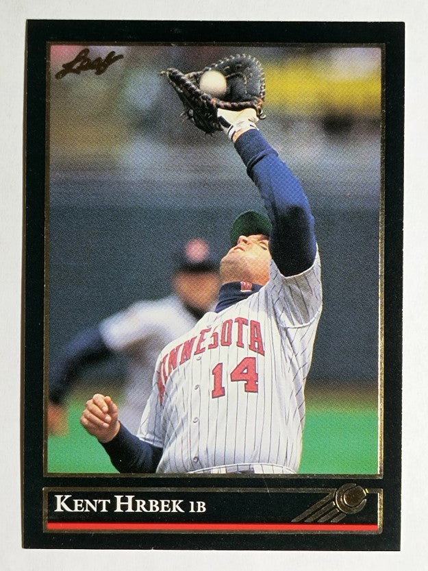 1992 Leaf Black Gold #362 Kent Hrbek