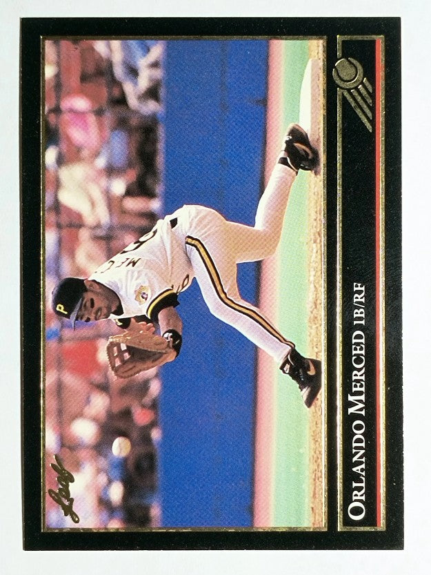 1992 Leaf Black Gold #363 Orlando Merced