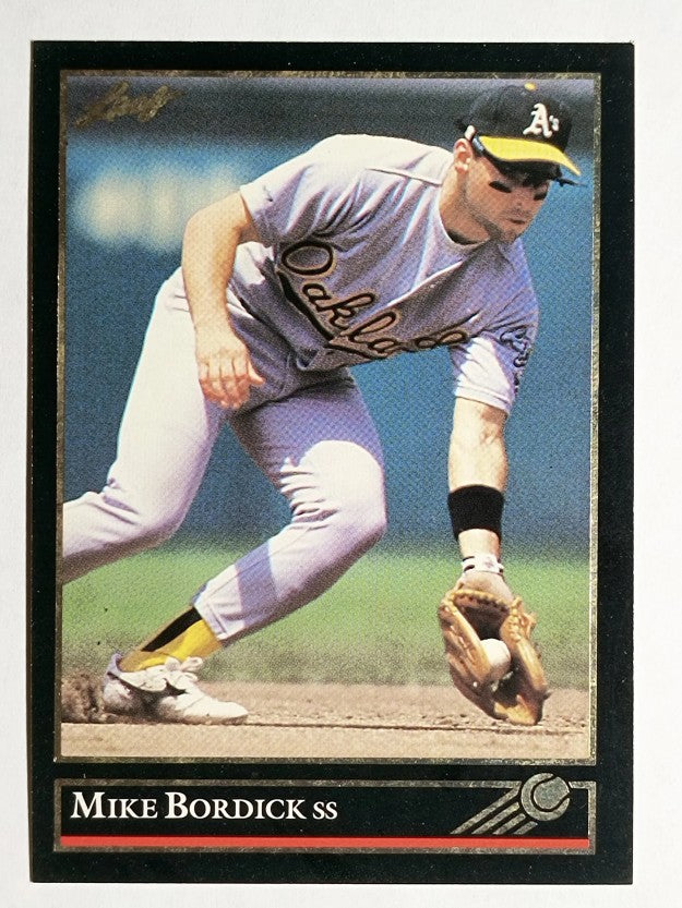 1992 Leaf Black Gold #364 Mike Bordick