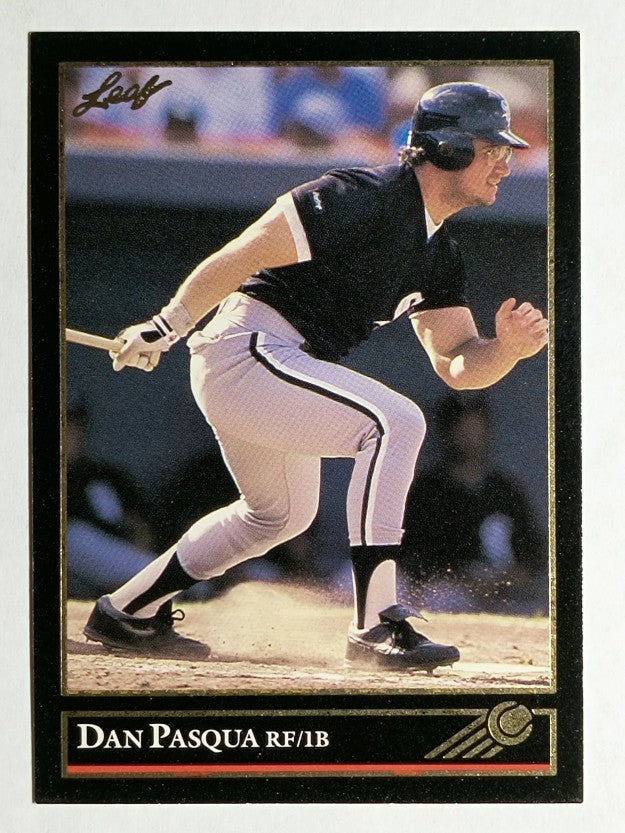 1992 Leaf Black Gold #369 Dan Pasqua