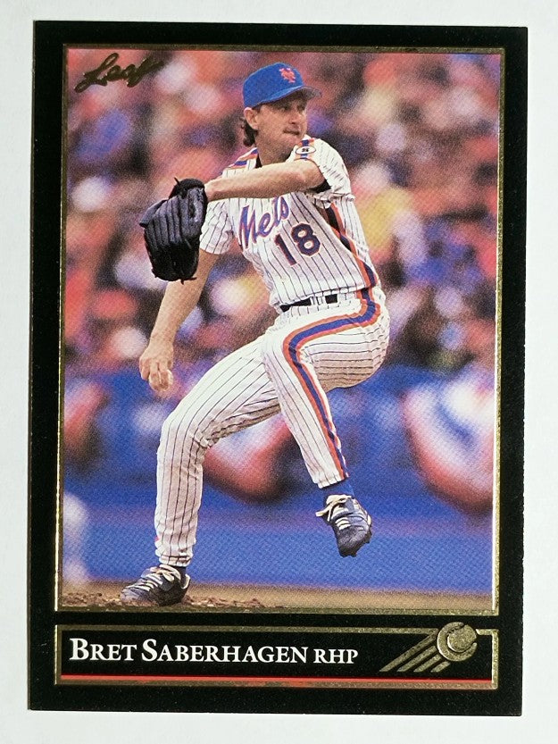 1992 Leaf Black Gold #376 Bret Saberhagen