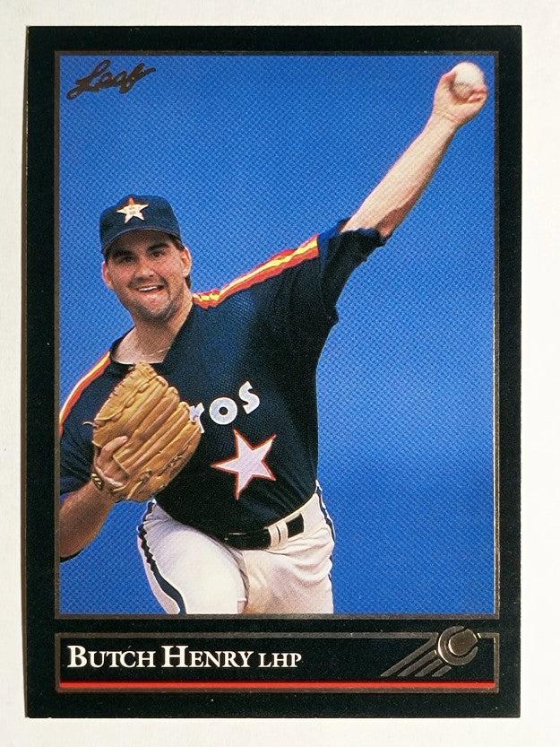1992 Leaf Black Gold #435 Butch Henry