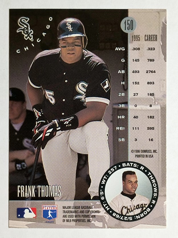 1996 Leaf #150 Frank Thomas