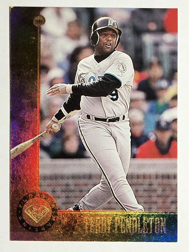 1996 Leaf Bronze Press Proofs #57 Terry Pendleton (NM)