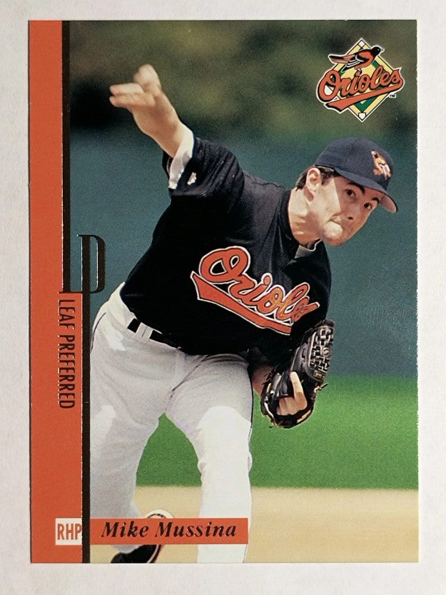 1996 Leaf Preferred #36 Mike Mussina