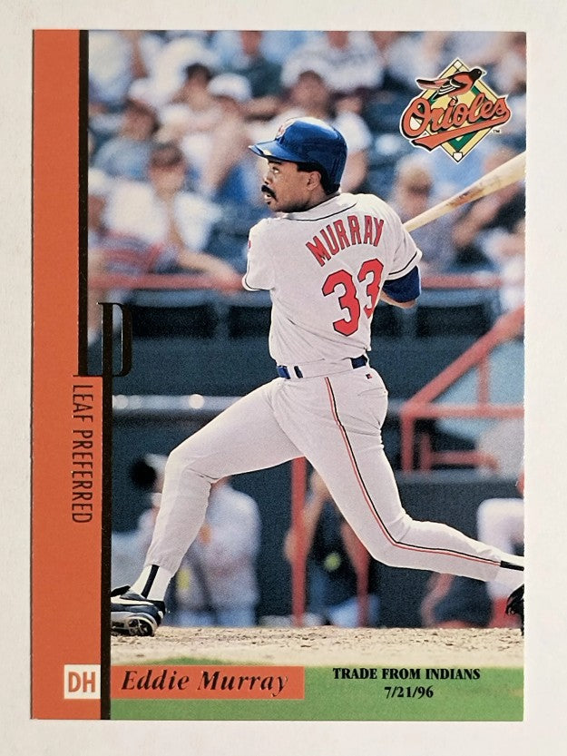 1996 Leaf Preferred #68 Eddie Murray