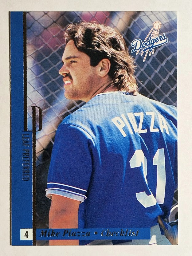 1996 Leaf Preferred #150 Mike Piazza CL