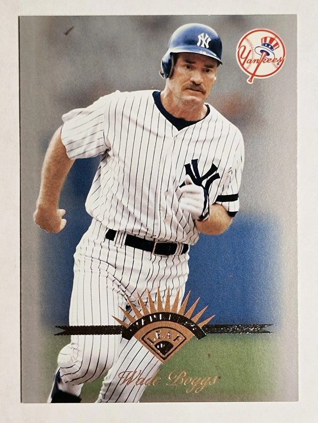 1997 Leaf #1 Wade Boggs