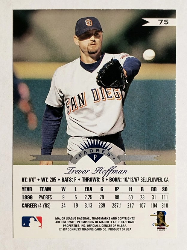 1997 Leaf #75 Trevor Hoffman