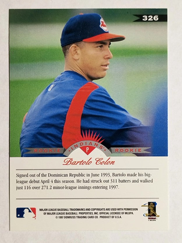 1997 Leaf #326 Bartolo Colon