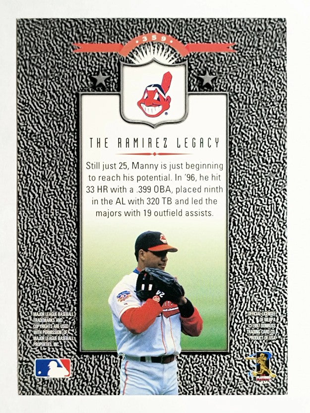1997 Leaf #359 Manny Ramirez LG