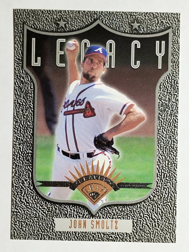 1997 Leaf #367 John Smoltz LG