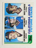 1982 Topps #653 Tom Brunansky RC/Luis Sanchez RC/Daryl Sconiers RC