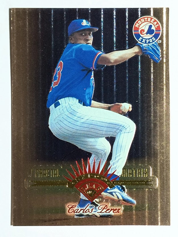 1997 Leaf Fractal Matrix #260 Carlos Perez BX