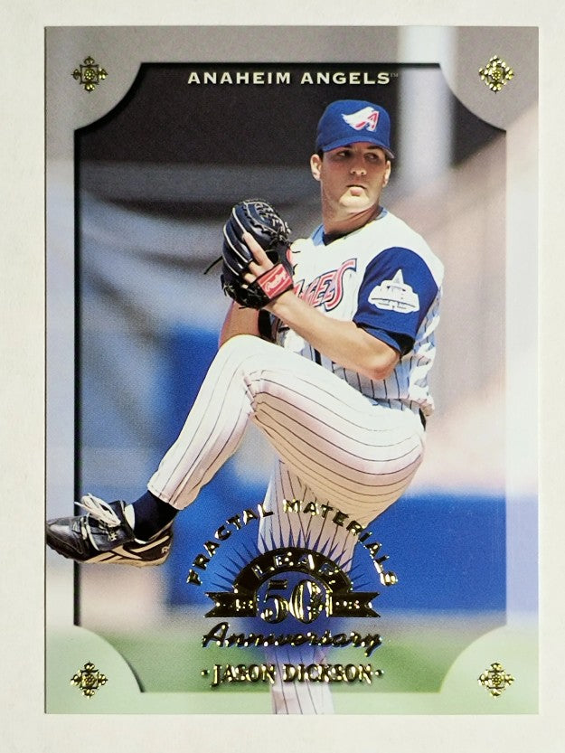 1998 Leaf Fractal Materials #141 Jason Dickson PX
