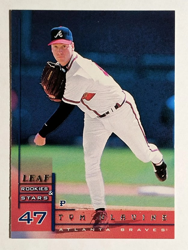 1998 Leaf Rookies and Stars #75 Tom Glavine