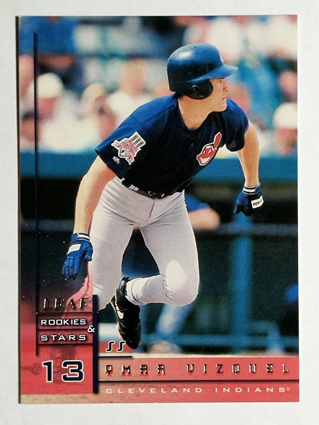 1998 Leaf Rookies and Stars #85 Omar Vizquel