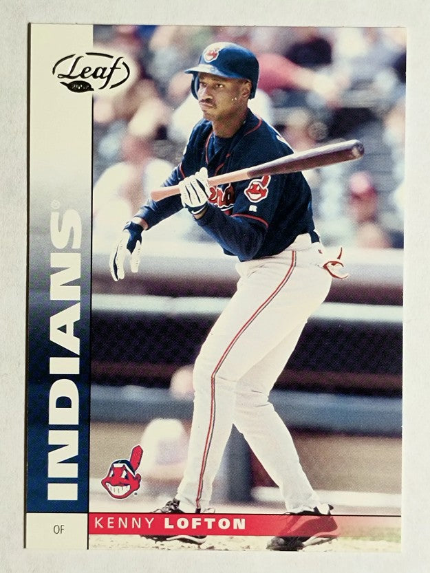 2002 Leaf #22 Kenny Lofton