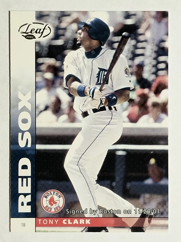 2002 Leaf #24 Tony Clark