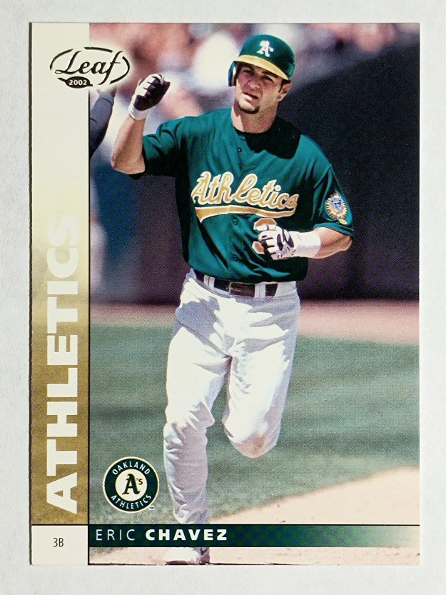 2002 Leaf #35 Eric Chavez