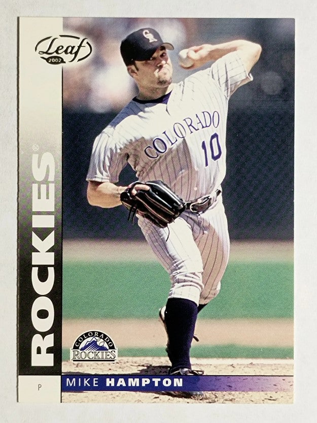 2002 Leaf #67 Mike Hampton