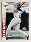 2002 Leaf #77 Gary Sheffield