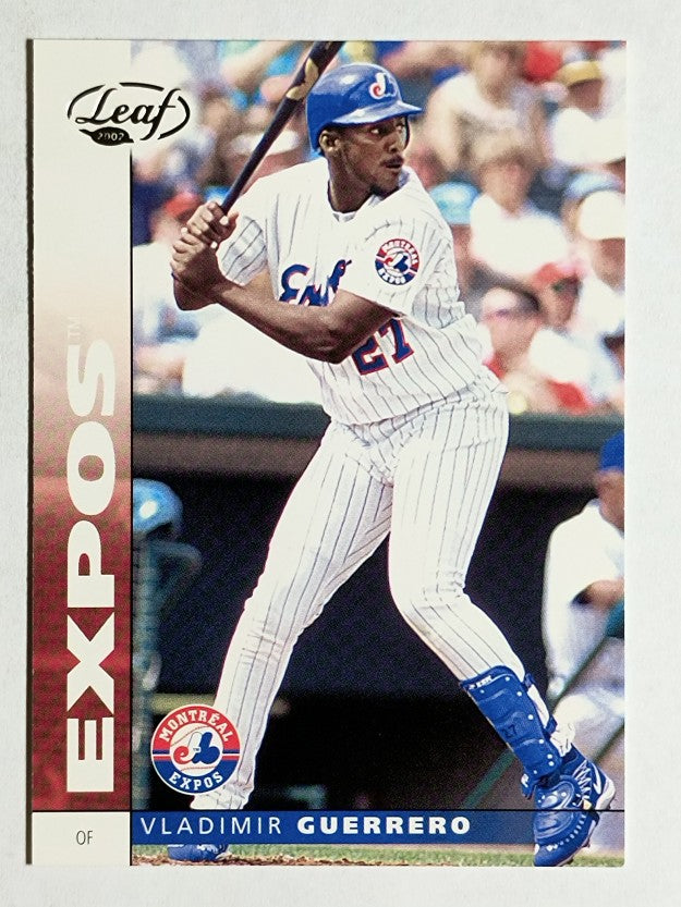 2002 Leaf #125 Vladimir Guerrero
