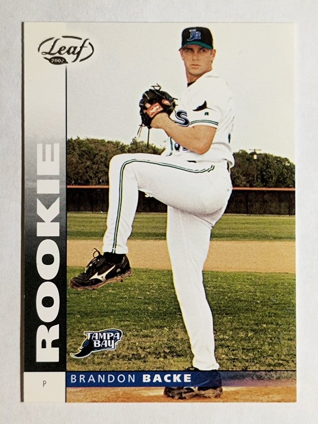 2002 Leaf #153 Brandon Backe ROO RC