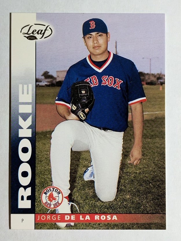 2002 Leaf #154 Jorge De La Rosa ROO RC