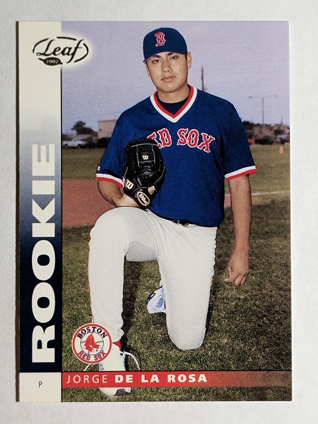 2002 Leaf #154 Jorge De La Rosa ROO RC (NM)