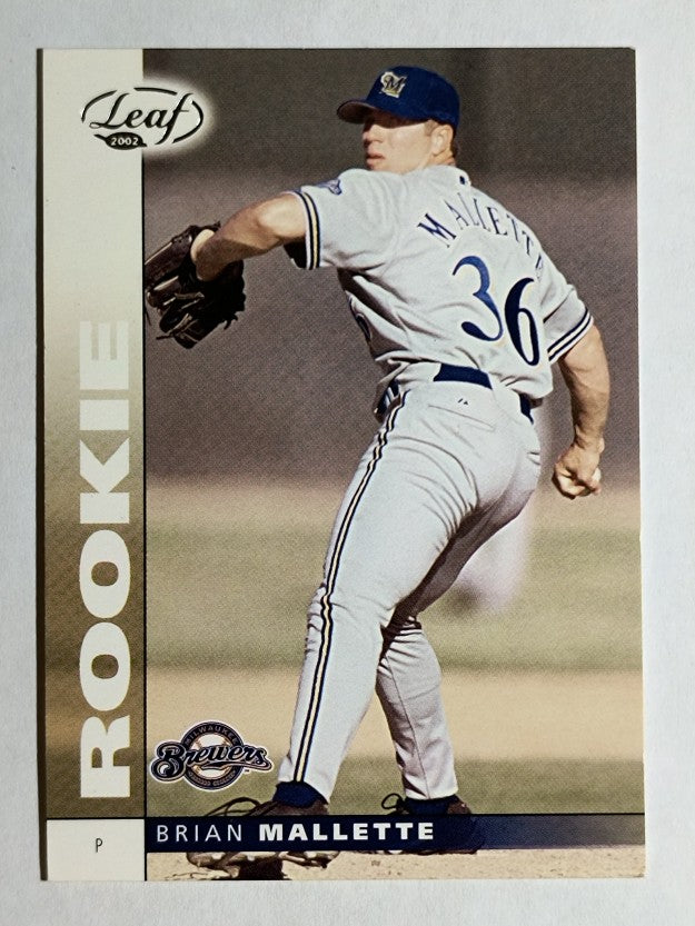 2002 Leaf #159 Brian Mallette ROO RC (EXMT)