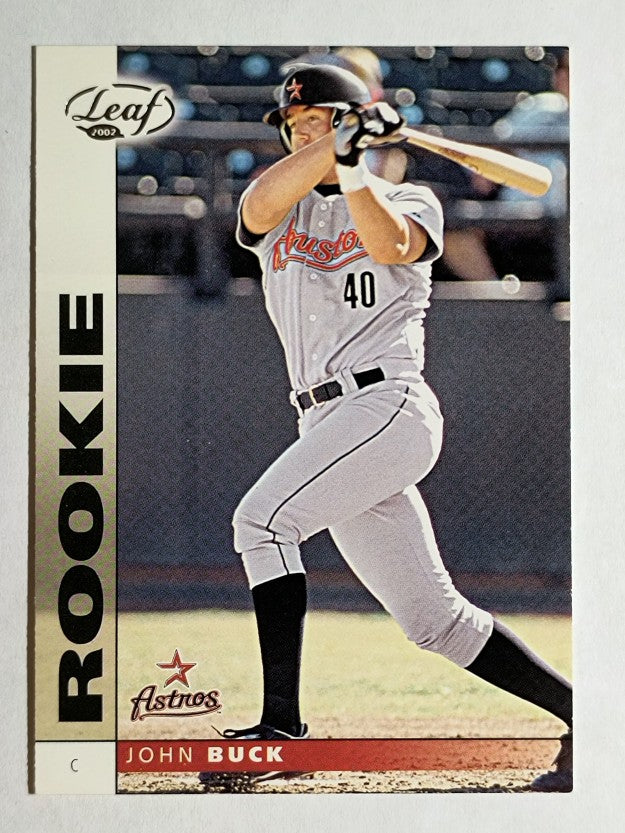 2002 Leaf #197 John Buck ROO