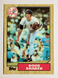 1987 Topps Tiffany #283 Doug Drabek