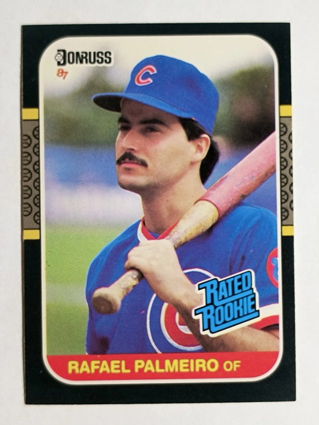 1987 Donruss #43 Rafael Palmeiro RC