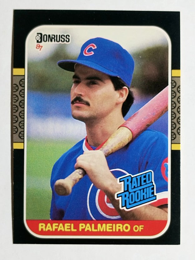 1987 Donruss #43 Rafael Palmeiro RC