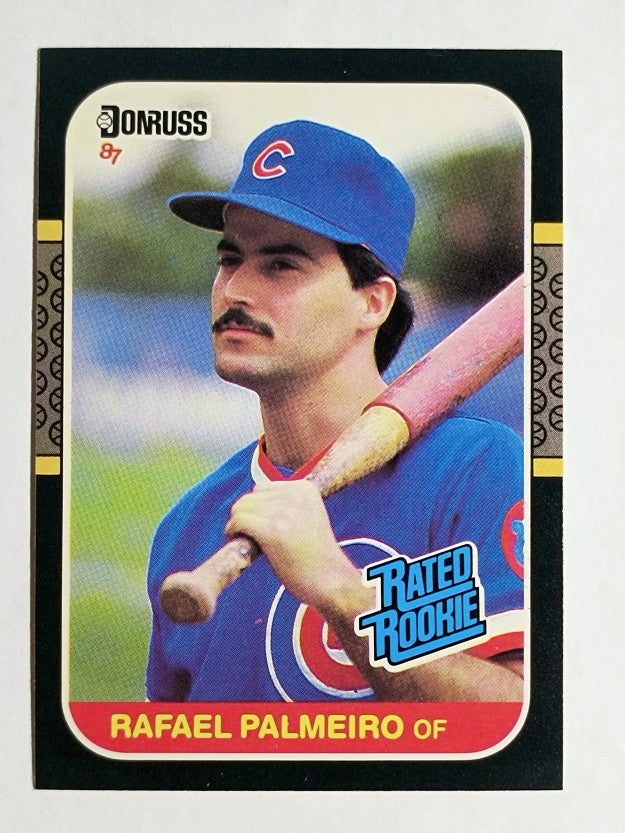 1987 Donruss #43 Rafael Palmeiro RC