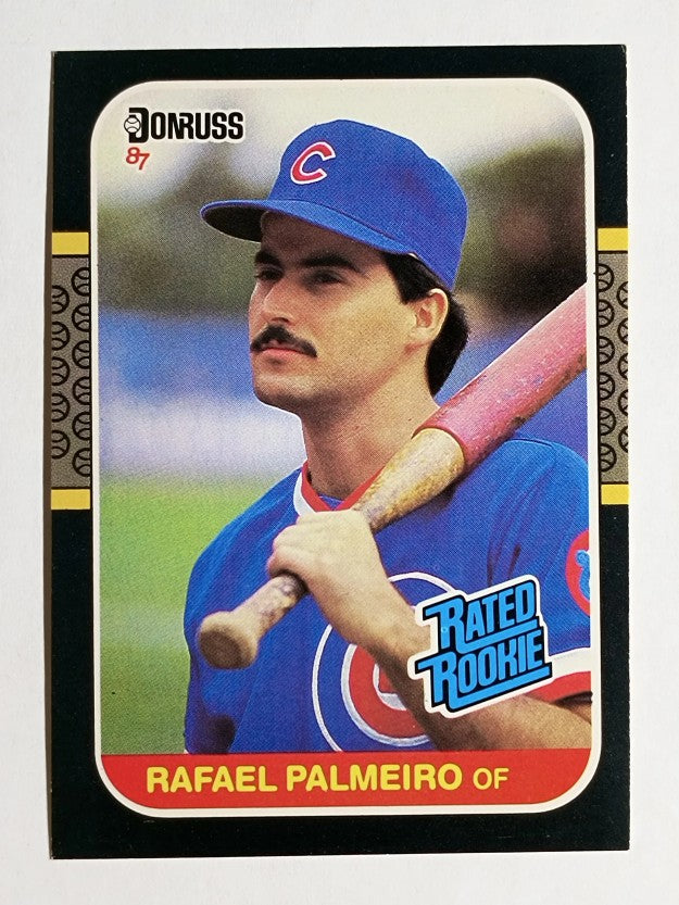 1987 Donruss #43 Rafael Palmeiro RC