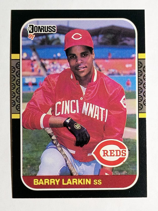 1987 Donruss #492 Barry Larkin RC