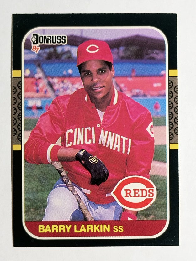 1987 Donruss #492 Barry Larkin RC