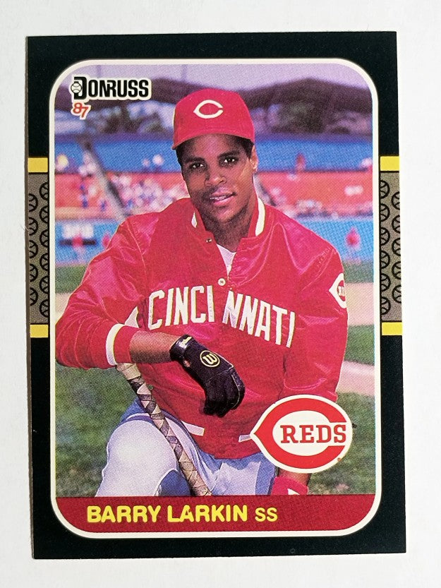 1987 Donruss #492 Barry Larkin RC