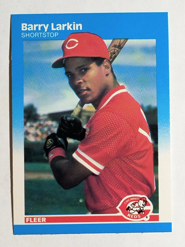 1987 Fleer #204 Barry Larkin RC