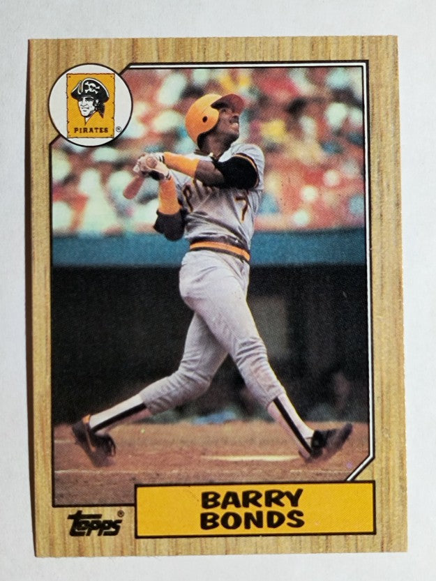 1987 Topps #320 Barry Bonds RC