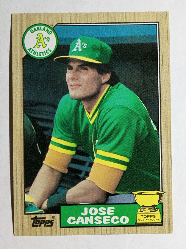 1987 Topps #620 Jose Canseco
